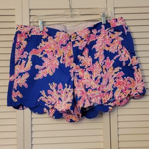 NWT Lilly Pulitzer Buttercup Shorts in It's Eelectric